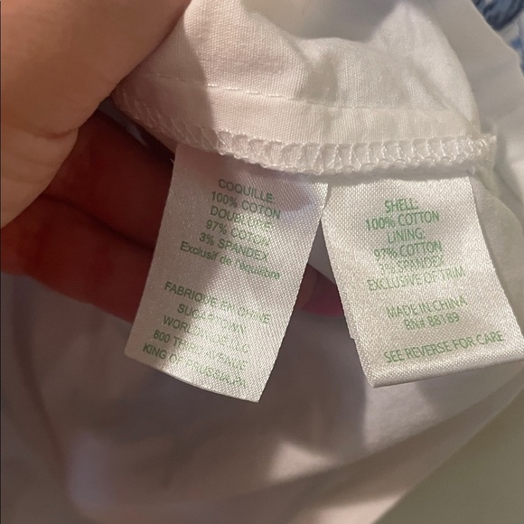 Women’s Lilly Pulitzer Jesse Skort Romper in Blue Seashell Mini Dress - Picture 7 of 9